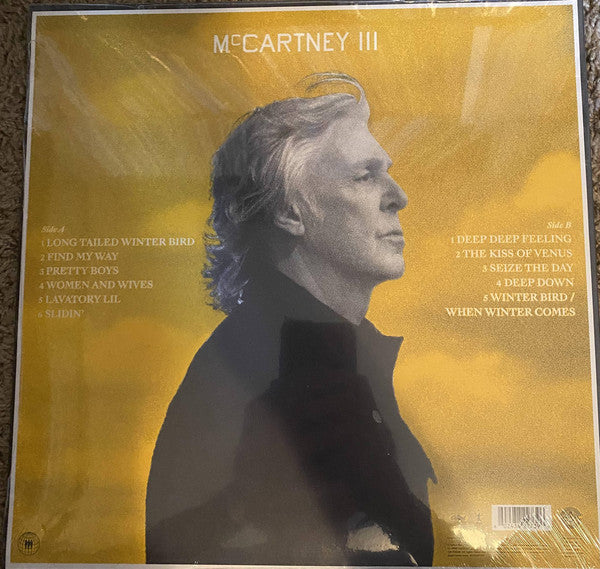 Paul McCartney : McCartney III (LP, Album, Ltd, RP, Yel)