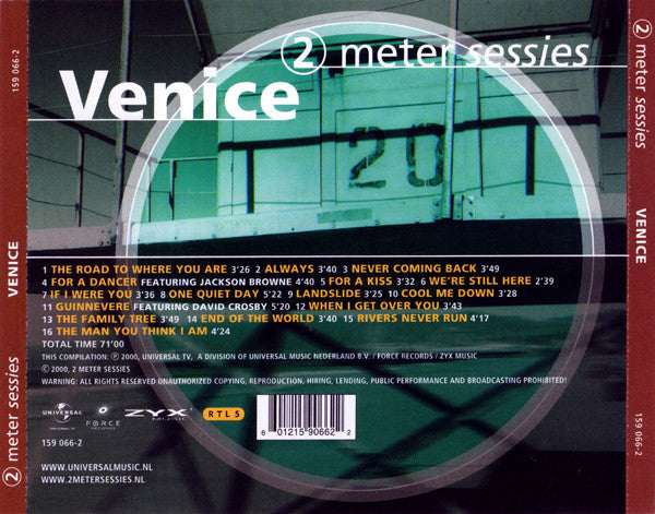 Venice (7) : 2 Meter Sessies (CD, Album, RP)