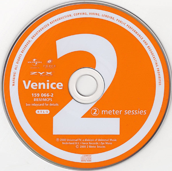 Venice (7) : 2 Meter Sessies (CD, Album, RP)