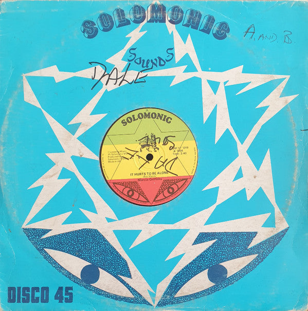 Marcia Griffiths / Solomonic Players : It Hurts To Be Alone / Solomonic Serenade (12")