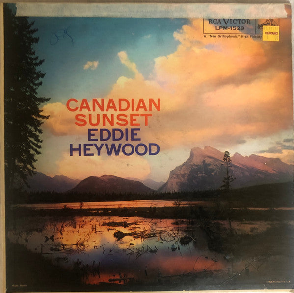 Eddie Heywood : Canadian Sunset (LP, Album, Mono, Hol)