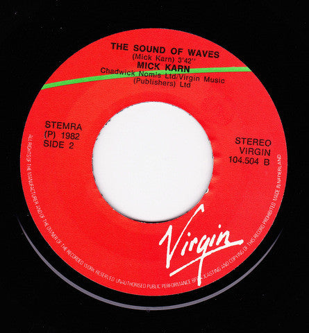 Mick Karn : Sensitive (7", Single)