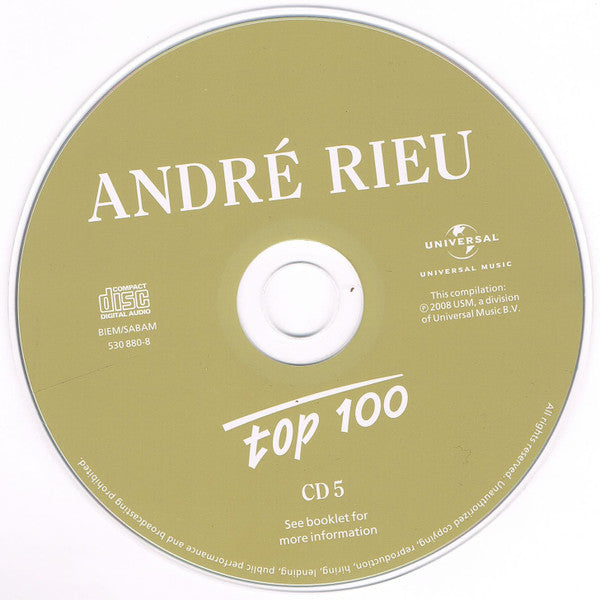 André Rieu : André Rieu Top 100 (5xCD, Comp)