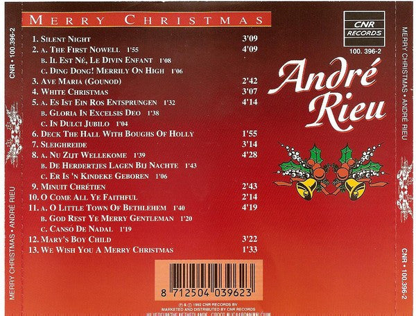 André Rieu : Merry Christmas (CD, Album)