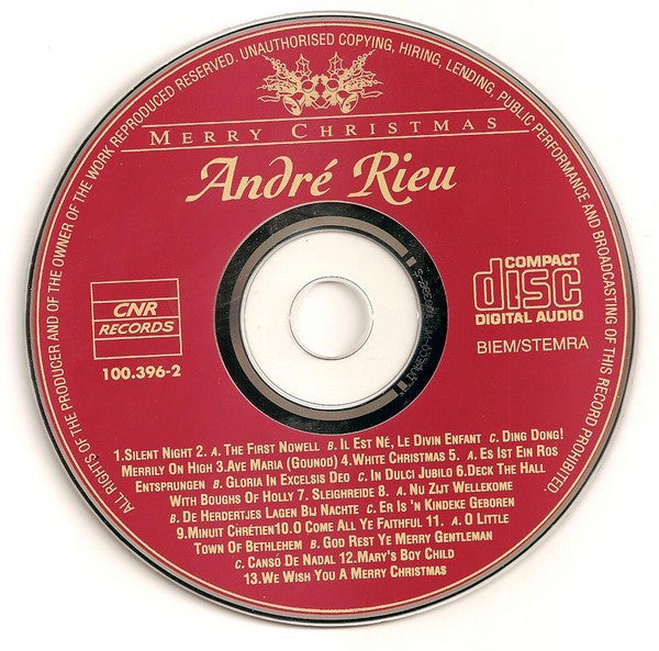 André Rieu : Merry Christmas (CD, Album)