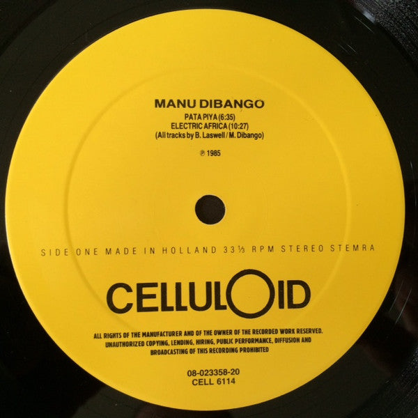 Manu Dibango : Electric Africa (LP, Album)