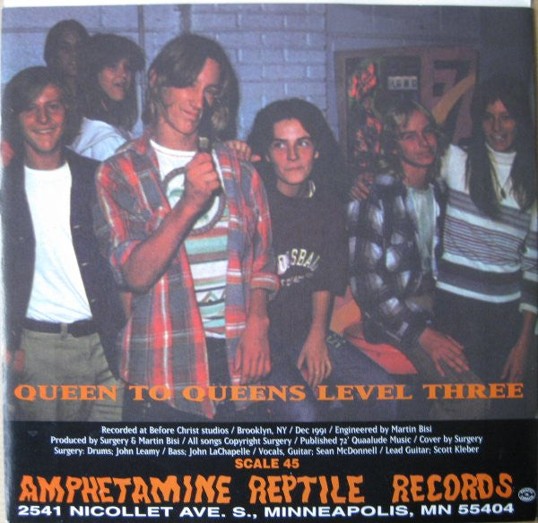 Surgery (2) : Little Debbie (7", Single, Pin)