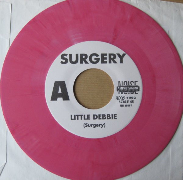 Surgery (2) : Little Debbie (7", Single, Pin)