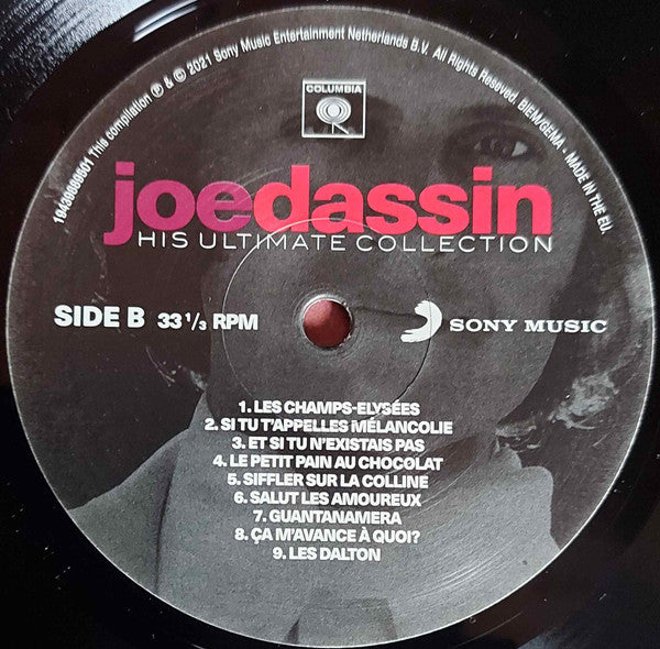 Joe Dassin : His Ultimate Collection (LP, Comp)