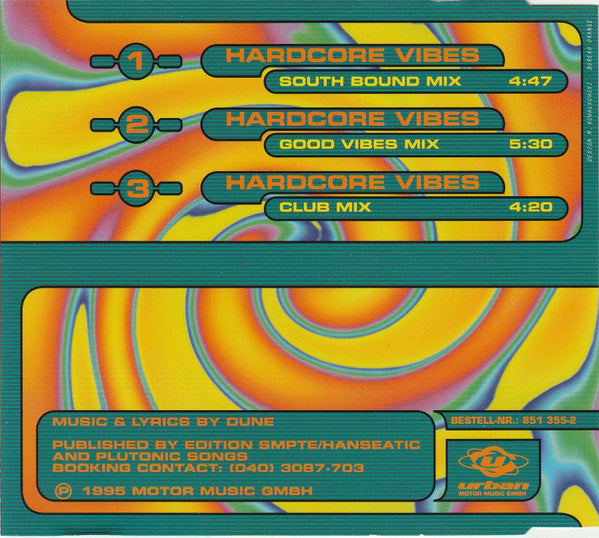 Dune (3) : Hardcore Vibes (CD, Maxi)