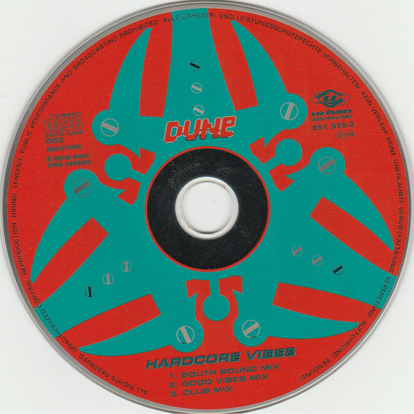 Dune (3) : Hardcore Vibes (CD, Maxi)