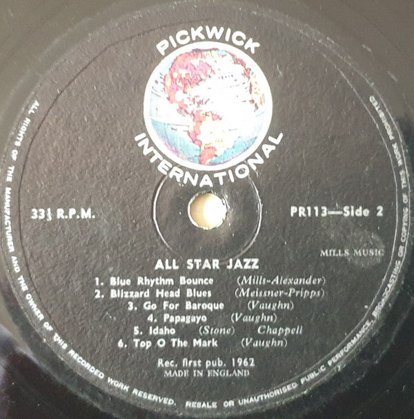 Various : All Star Jazz (LP, Comp)