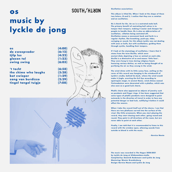 Lyckle de Jong : Os (LP, Album)