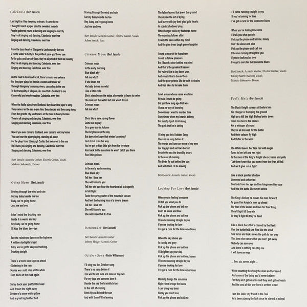 Bert Jansch : Crimson Moon (LP, Album, Ltd, RE, cri)