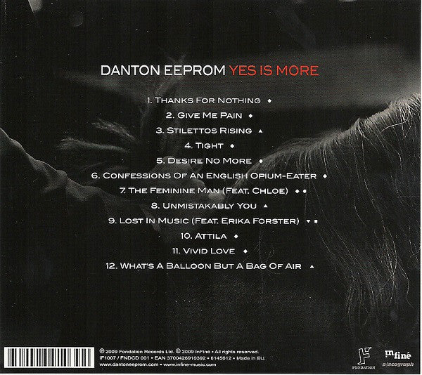 Danton Eeprom : Yes Is More (CD, Album, 3-f)