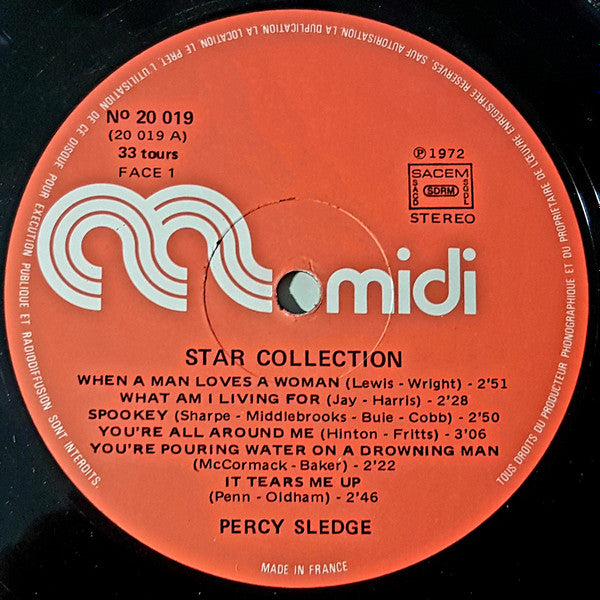 Percy Sledge : Star-Collection (LP, Comp)