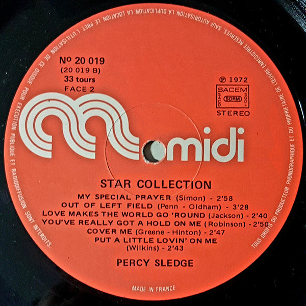 Percy Sledge : Star-Collection (LP, Comp)