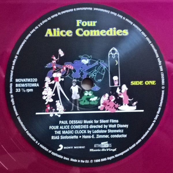 Paul Dessau, Hans E. Zimmer, Rias Sinfonietta : Four Alice Comedies (LP, Ltd, Num, Tra)