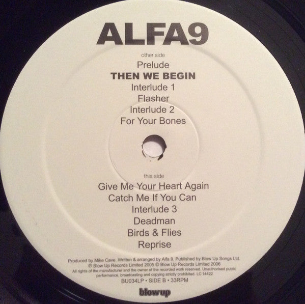 Alfa 9 : Then We Begin (LP, Album)