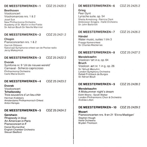 George Gershwin - Daniel Blumenthal, English Chamber Orchestra, Steuart Bedford : Rhapsody In Blue, An American In Paris, Pianoconcert In F (CD, Album, Comp)