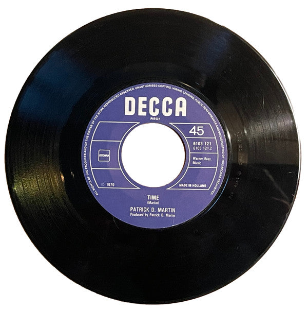 Patrick D. Martin : I Like 'Lectric Motors (7", Single)