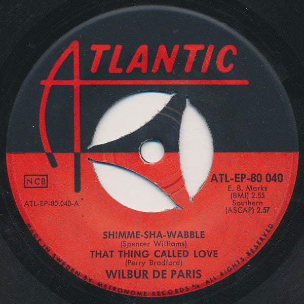 Wilbur De Paris : The Wild Jazz Age - Wilbur De Paris Plays Music Of The 20's (7", EP)