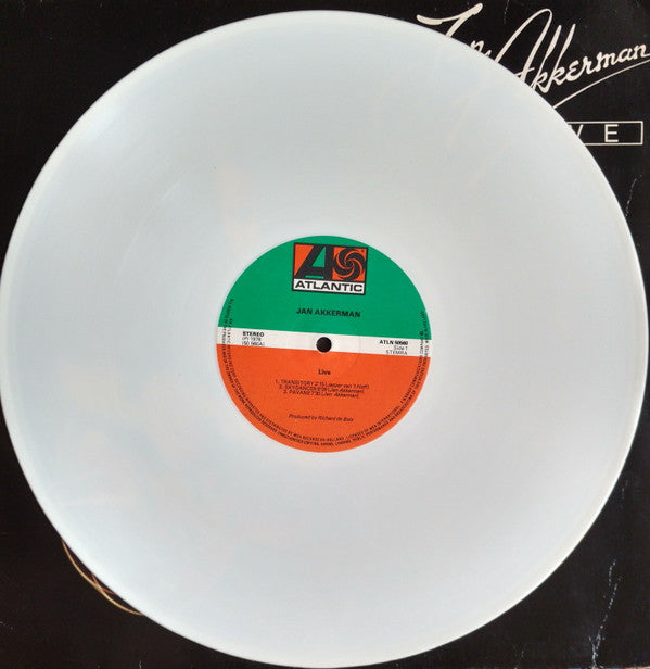 Jan Akkerman : Live (LP, Album, Whi)