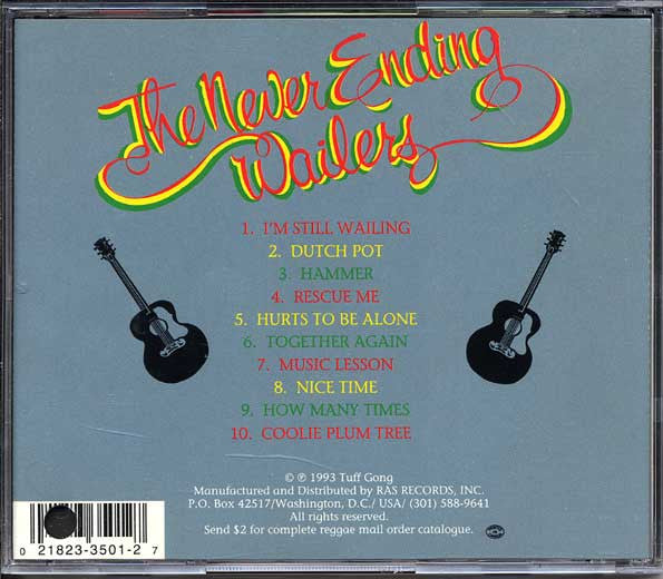 The Wailers : The Never Ending Wailers (CD, Album)