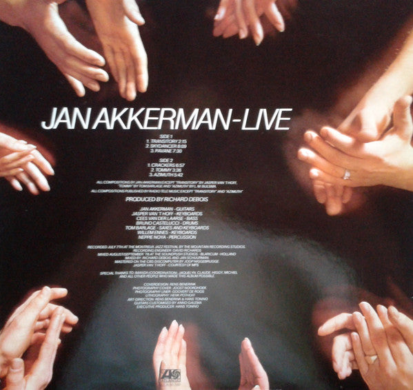Jan Akkerman : Live (LP, Album)