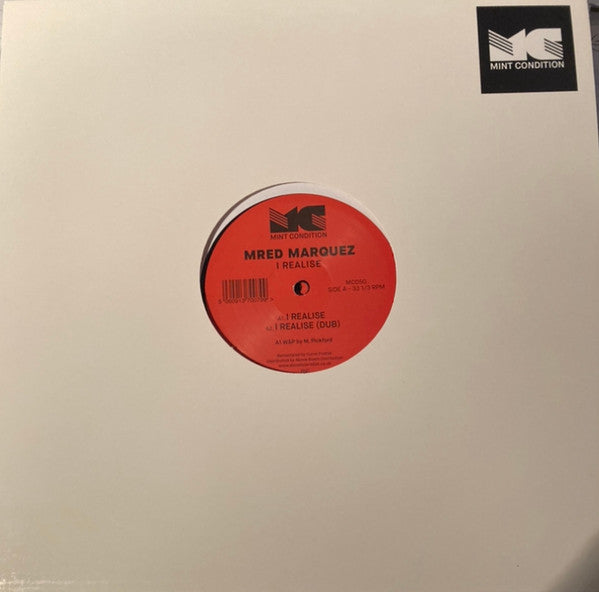 Mred Marques : I Realise (12", RE, RM)