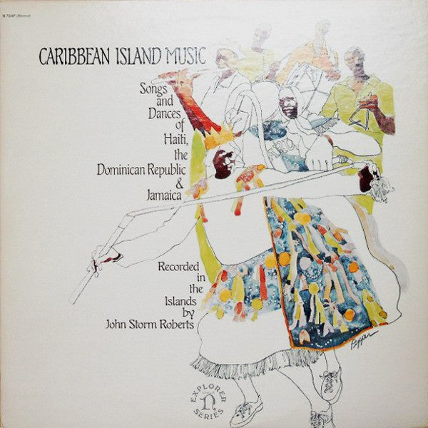Various : Caribbean Island Music, Songs And Dances Of Haiti, The Dominican Republic & Jamaica (LP, Comp)