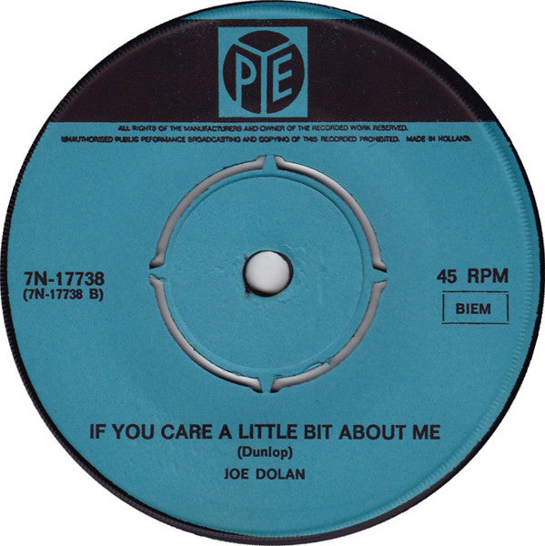 Joe Dolan : Make Me An Island (7", Single)