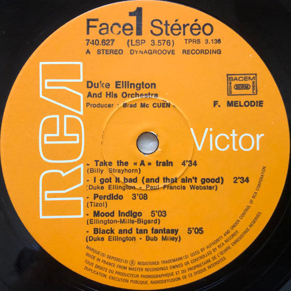 Duke Ellington And His Orchestra : The Popular Duke Ellington (LP, Album, Fli)