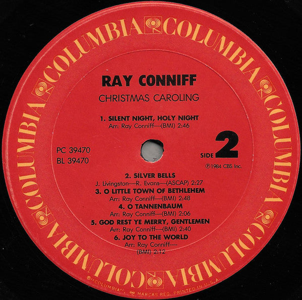Ray Conniff : Christmas Caroling (LP, Comp)