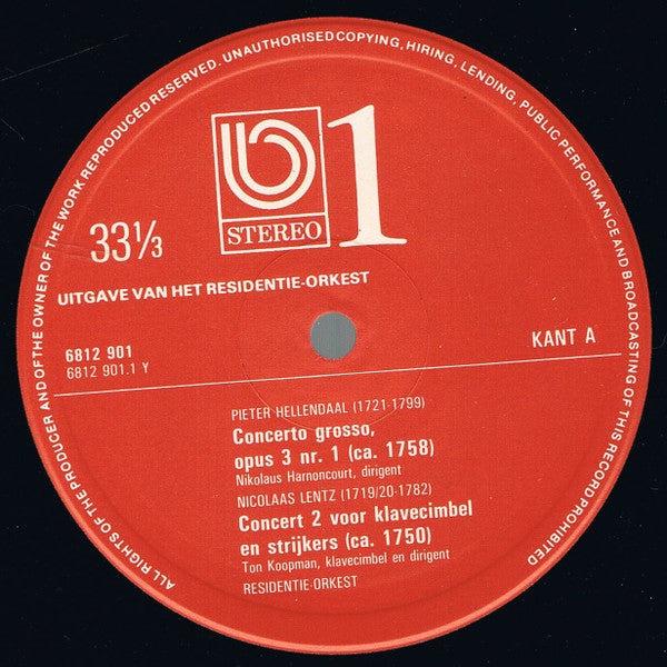 Residentie Orkest : 400 Jaar Nederlandse Muziek 1 (6xLP, Comp, RE + Box)