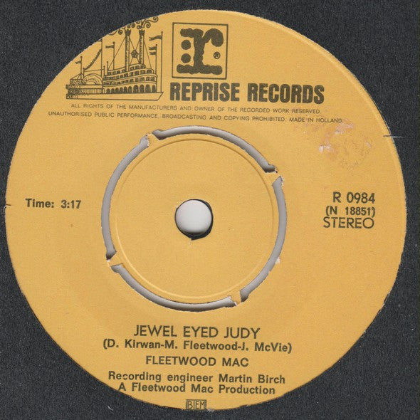 Fleetwood Mac : Jewel Eyed Judy (7", Single)