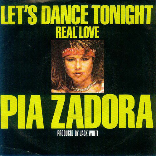 Pia Zadora : Let's Dance Tonight (7", Single)