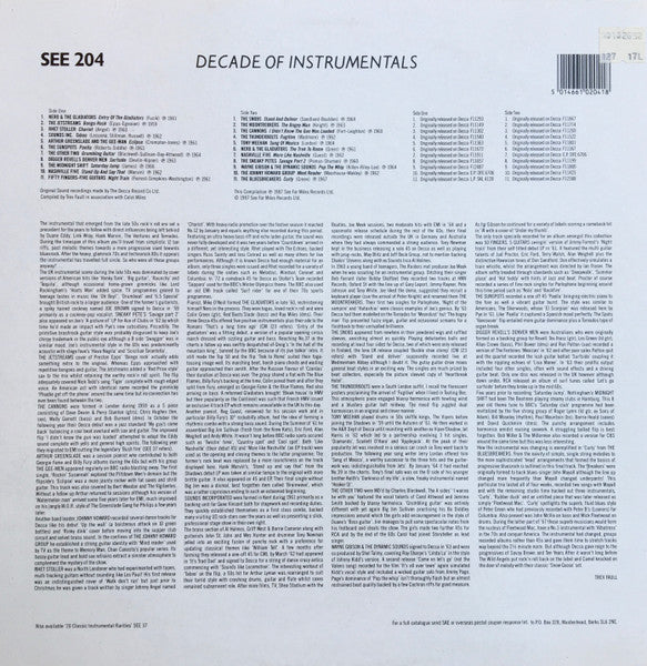 Various : Deccade Of Instrumentals 1959-1967 (LP, Comp, Mono)