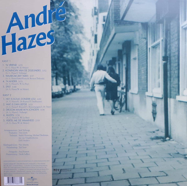 André Hazes : 'n Vriend (LP, Album, RE, Blu)
