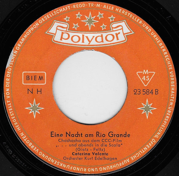 Caterina Valente : Spiel Noch Einmal Für Mich, Habanero (7", Single, Mono)