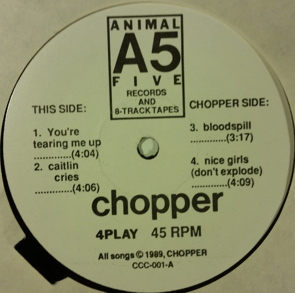 Chopper (12) : 4Play (12")