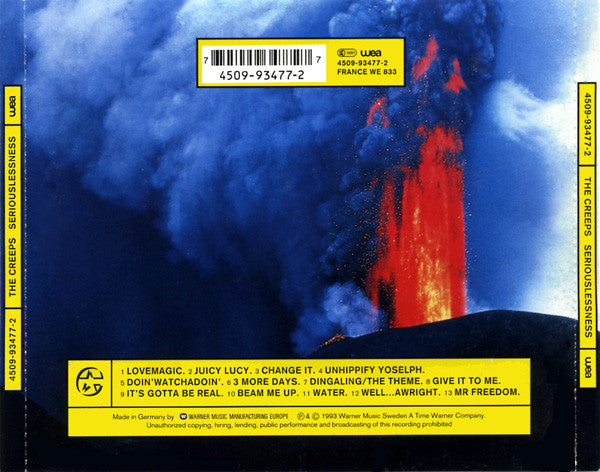 The Creeps : Seriouslessness (CD, Album)