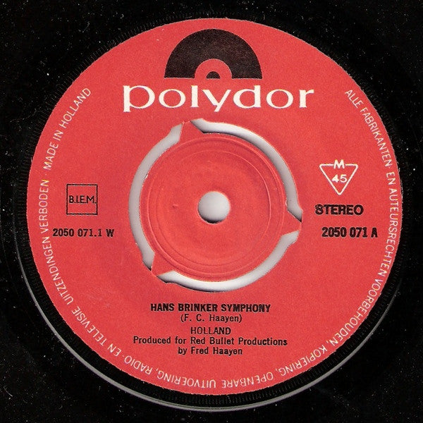 Holland (3) : Hans Brinker Symphony (7", Single)