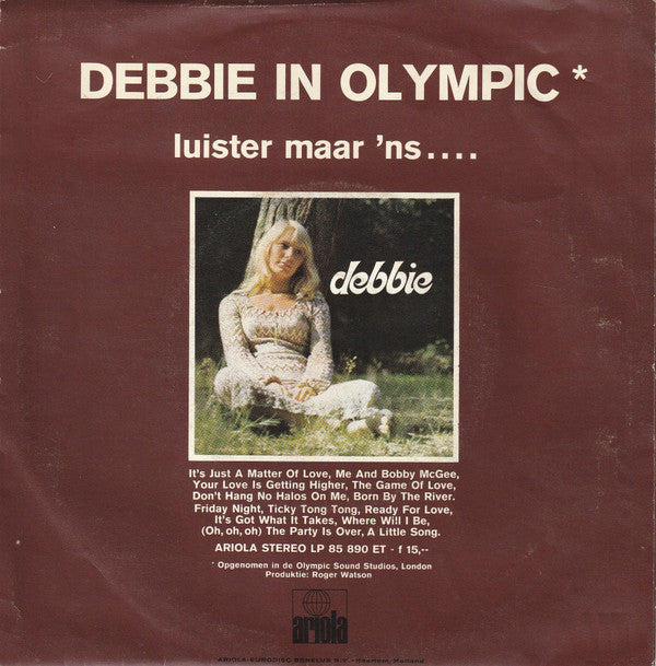 Debbie (6) : Everybody Join Hands (7", Single)