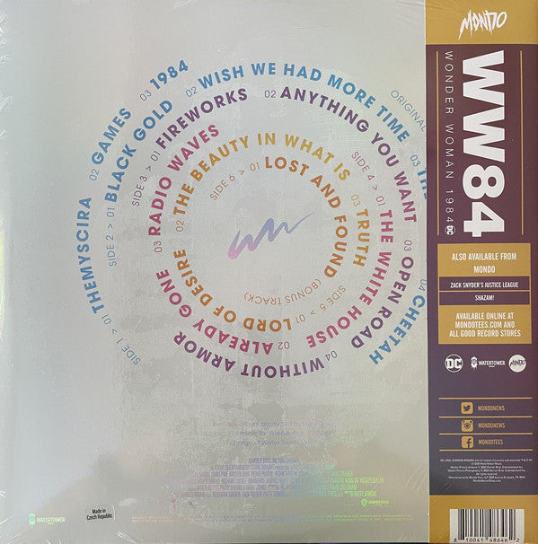 Hans Zimmer : Wonder Woman 1984 (Original Motion Picture Soundtrack) (3xLP, Swi)