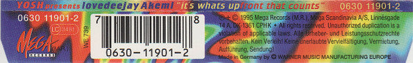 Yosh Presents Lovedeejay Akemi : It's What's Upfront That Counts (CD, Maxi)