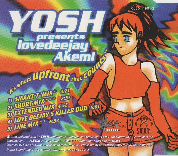 Yosh Presents Lovedeejay Akemi : It's What's Upfront That Counts (CD, Maxi)