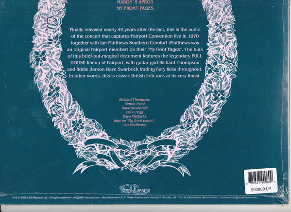 Fairport Convention : Maidstone 1970 (LP, Album, 180)