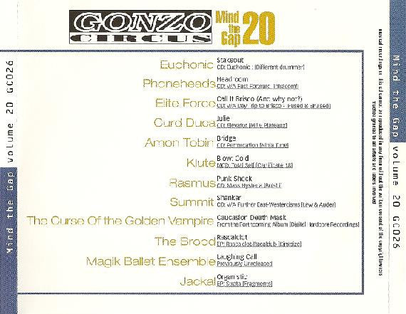 Various : Mind The Gap Volume 20 (CD, Comp)