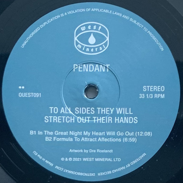 Pendant (2) : To All Sides They Will Stretch Out Their Hands (2xLP, Ltd)